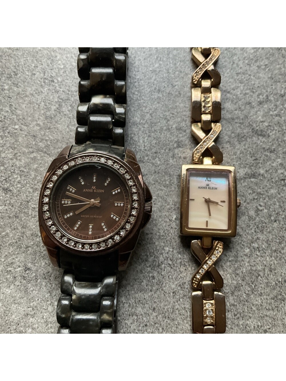 Beautiful Pair Of Anne Klein Womens Watches Both Watches Run Great D5
